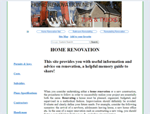 Tablet Screenshot of home-renovation.net